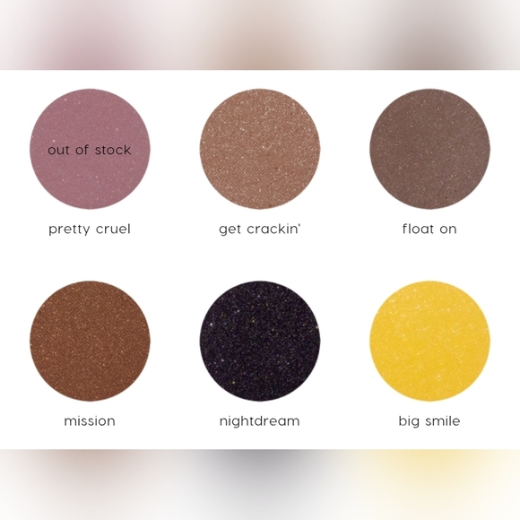 ColourPop Magnetic Makeup Palette W/ 9 Pressed Glitter & Matte Shadows EUC - Picture 3 of 7